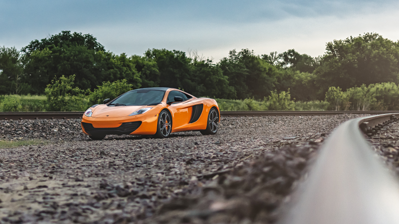 Illustration for article titled Railroad Photography and Why It's A Bad Idea - Featuring A McLaren MP4-12C Project Alpha.